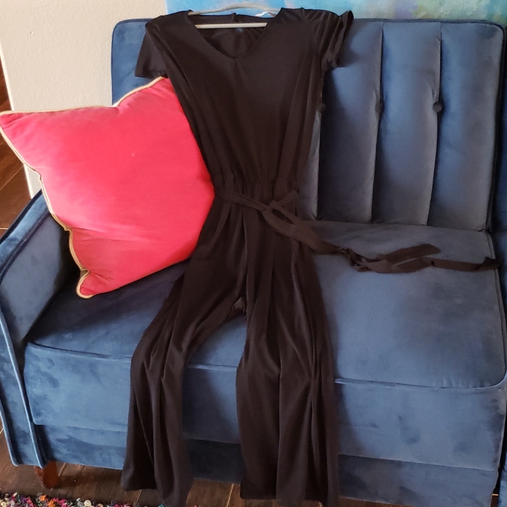 Black jumpsuit